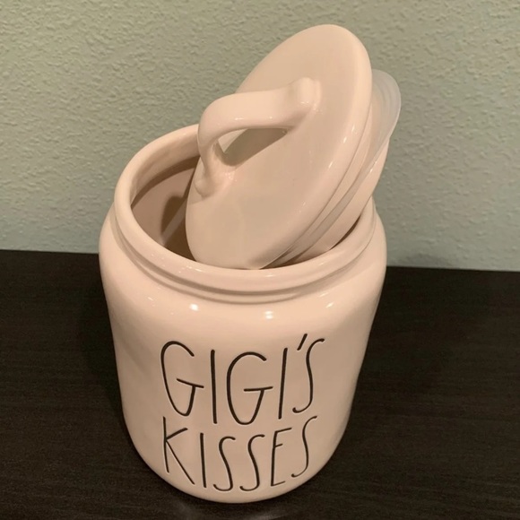 Rae Dunn Kitchen Rae Dunn Gigis Kisses Canister Poshmark
